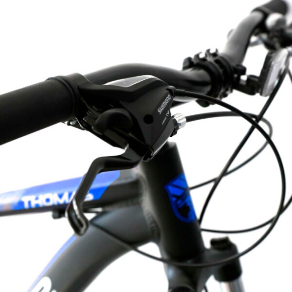 Bicicletă Crosser THOMAS 26" 16.9" Black Blue Aluminiu /  photo 5