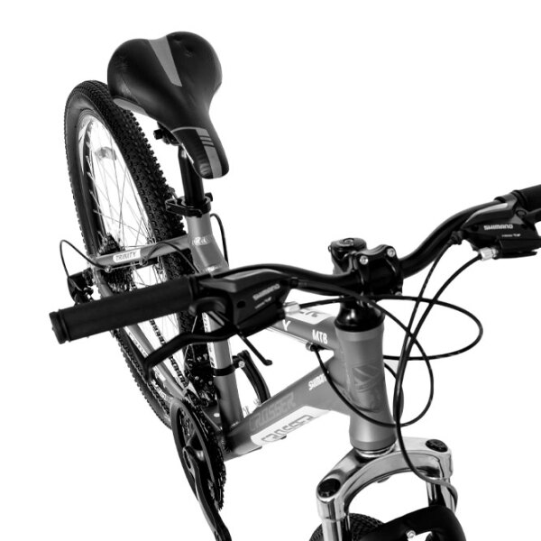 Bicicletă Crosser Trinity 24" 15" (24-035-21-15) White Aluminiu / Pentru copii photo 2