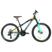 Bicicletă Crosser XC-200 26" 16.9" Green Black Aluminiu / Pentru copii