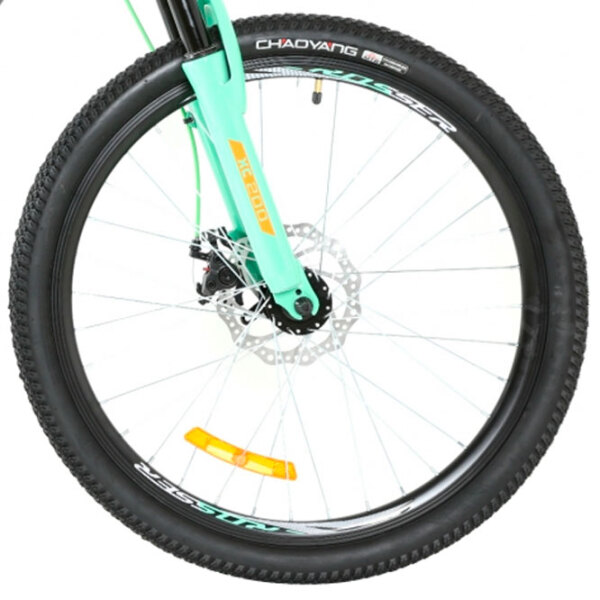 Bicicletă Crosser XC-200 26" 16.9" Green Black Aluminiu / Pentru copii photo 3