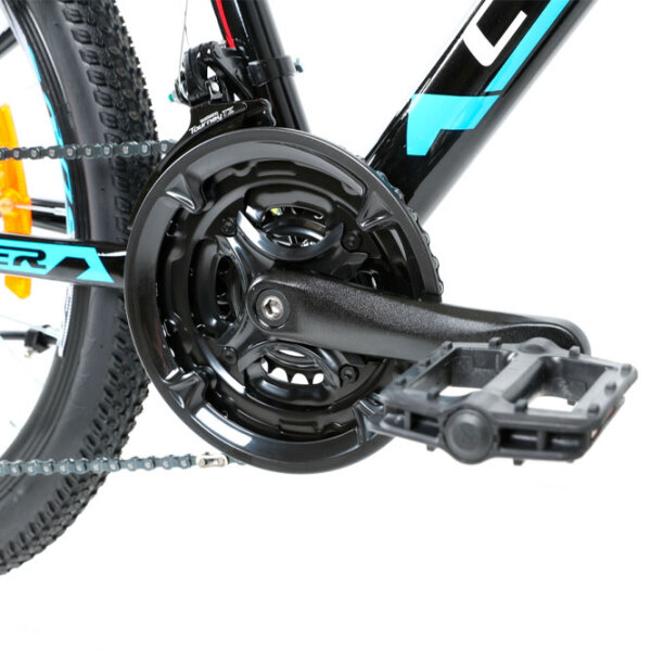 Bicicletă Crosser XC-200 26" 16.9" Blue Black Aluminiu / Pentru copii photo 4