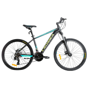 Bicicletă Crosser Ultra 26" 16.9" Black Yellow Aluminiu / Pentru adulți
