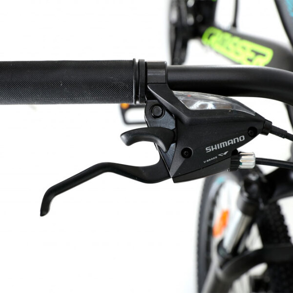 Bicicletă Crosser Ultra 26" 16.9" Black Yellow Aluminiu / Pentru adulți photo 2