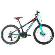 Bicicletă Crosser XC-200 24" 11.8" Blue Black Aluminiu / Pentru copii