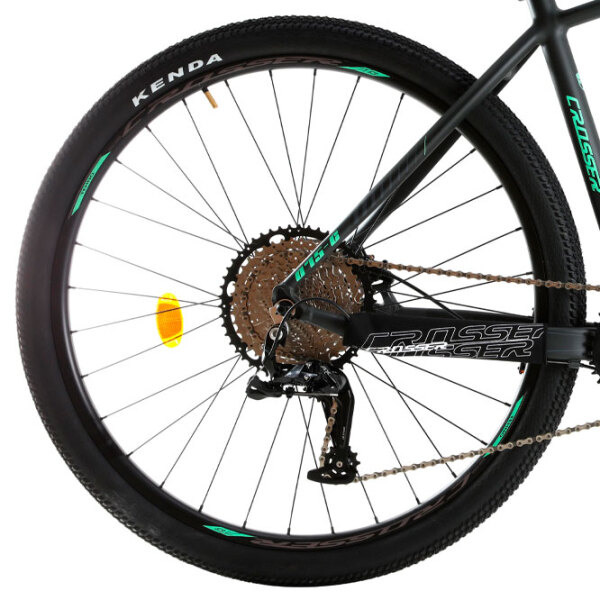 Bicicletă Crosser 075-C 29" 19" Green Aluminiu / Pentru adulți photo 1