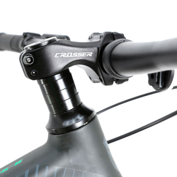 Bicicletă Crosser 075-C 29" 19" Green Aluminiu / Pentru adulți photo 3