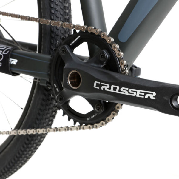 Bicicletă Crosser 075-C 29" 19" Green Aluminiu / Pentru adulți photo 6