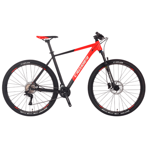 Bicicletă Crosser MT-041 29" 19" Red  Aluminiu / Pentru adulți photo 1