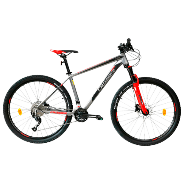 Bicicletă Crosser MT-042 27.5" 18" Red  Aluminiu / Pentru adulți photo 1