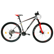 Bicicletă Crosser MT-042 27.5" 18" Red  Aluminiu / Pentru adulți