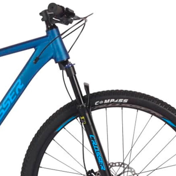 Bicicletă Crosser MT-041 29" 21" Blue  Aluminiu / Pentru adulți photo 3