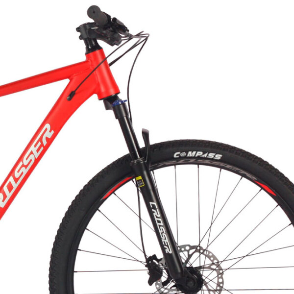 Bicicletă Crosser MT-041 29" 21" Red Aluminiu / Pentru adulți photo 3