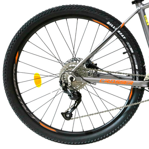 Bicicletă Crosser MT-042 29" 19" Orange  Aluminiu / Pentru adulți photo 2