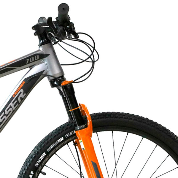 Bicicletă Crosser MT-042 29" 19" Orange  Aluminiu / Pentru adulți photo 4