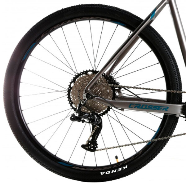 Bicicletă Crosser Solo 29" 19" Blue Aluminiu / Pentru adulți photo 2