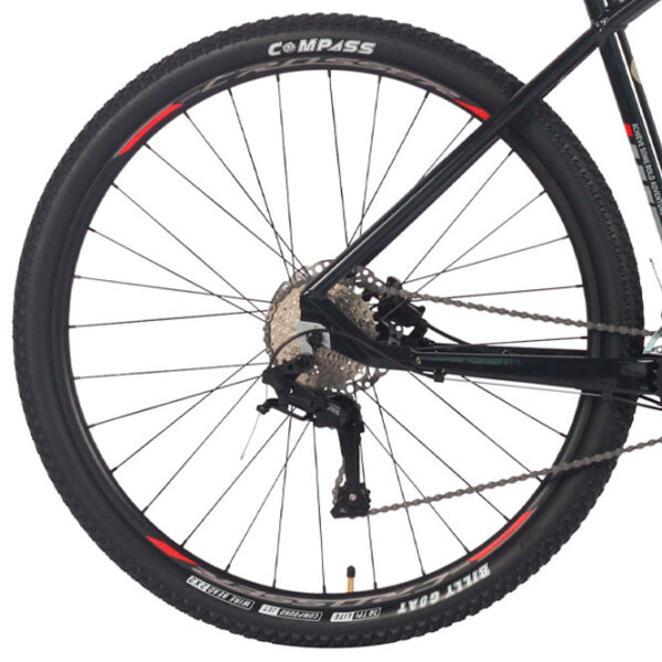 Bicicletă Crosser Shadow Original 29" 19" Black Aluminiu / Pentru adulți photo 1