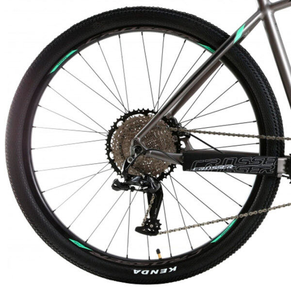 Bicicletă Crosser Solo 29" 21" Green Aluminiu / Pentru adulți photo 1