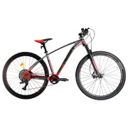 Bicicletă Crosser X880 Deore 27.5" 17" Red Aluminiu / Pentru adulți