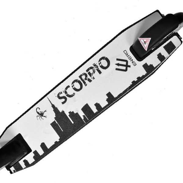 Trotinetă pentru copii cu două roți Enero Scorpio (1001683-002) White 8 ani, 100 kg, Din PU photo 5