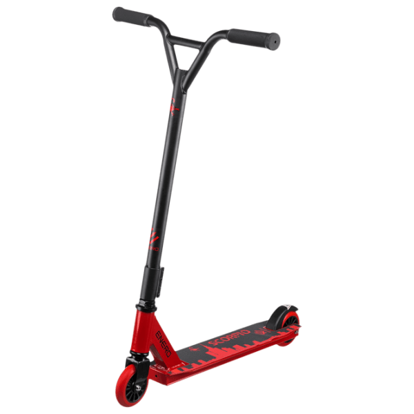 Trotinetă pentru copii cu două roți Enero Scorpio (1001683-001) Red 8 ani, 100 kg, Din PU photo 1