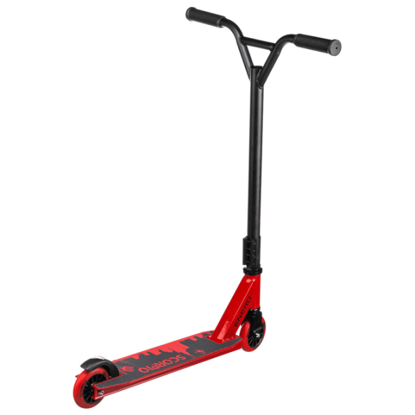 Trotinetă pentru copii cu două roți Enero Scorpio (1001683-001) Red 8 ani, 100 kg, Din PU photo 2