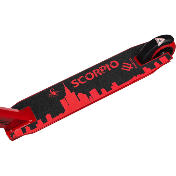 Trotinetă pentru copii cu două roți Enero Scorpio (1001683-001) Red 8 ani, 100 kg, Din PU photo 4