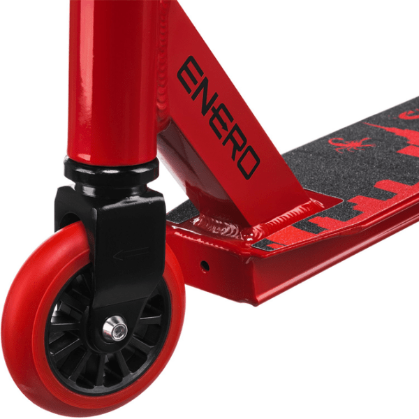 Trotinetă pentru copii cu două roți Enero Scorpio (1001683-001) Red 8 ani, 100 kg, Din PU photo 6
