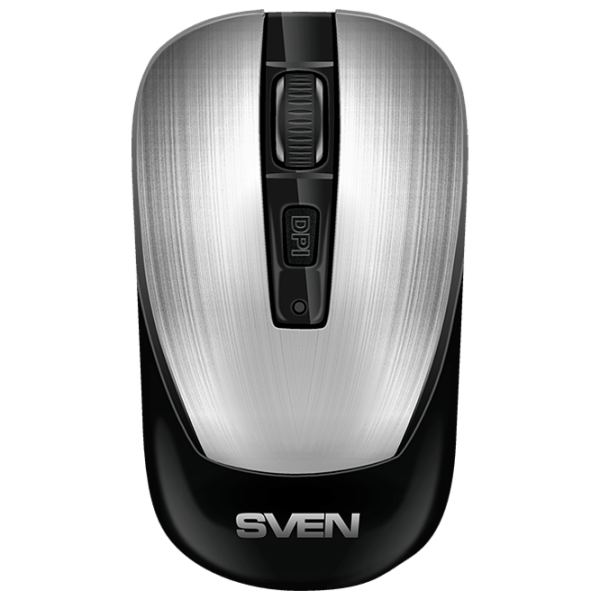 Mouse Sven RX-380W Silver Cu fir, 1600 dpi photo 1