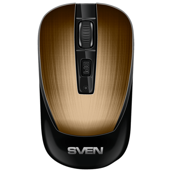 Мышь Sven RX-380W Бронзовый Проводная, 1600 dpi photo 1