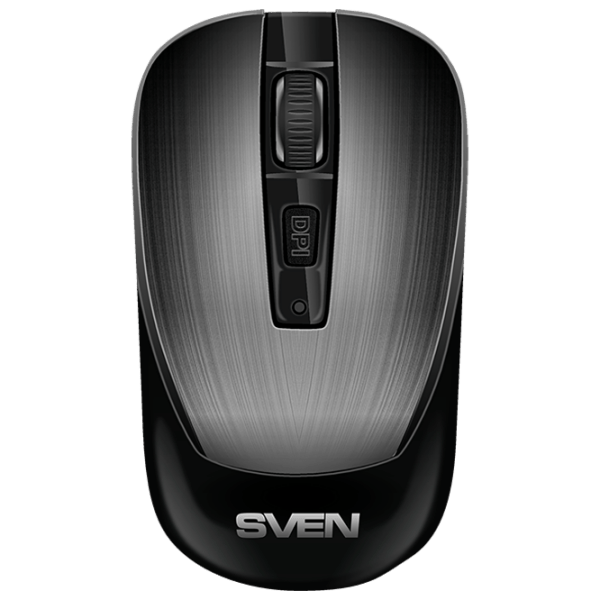 Mouse Sven RX-380W Dark Silver Cu fir, 1600 dpi photo 1