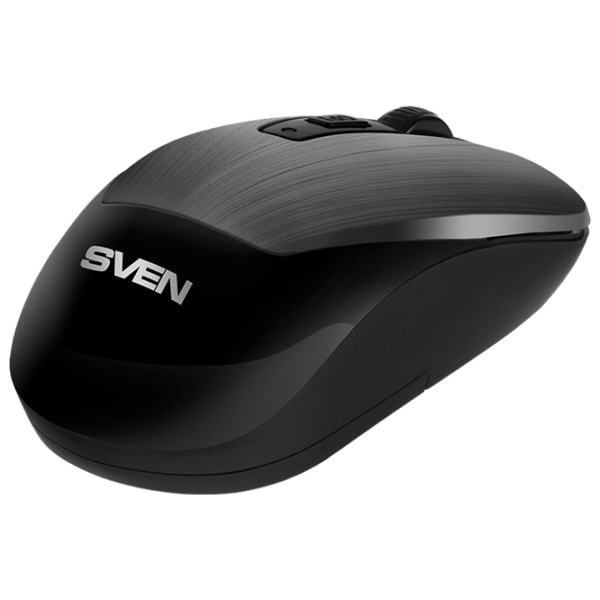 Mouse Sven RX-380W Dark Silver Cu fir, 1600 dpi photo 5