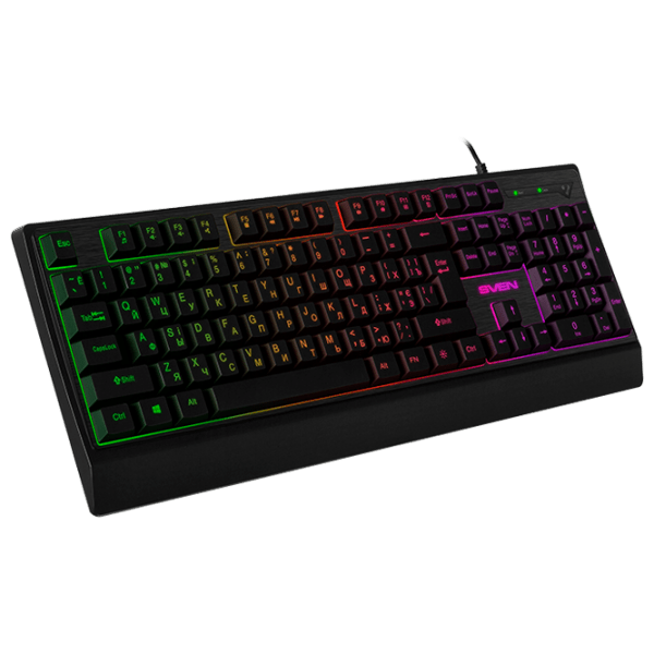 Tastatură Sven KB-C7150EL Black Gaming, Cu fir photo 3