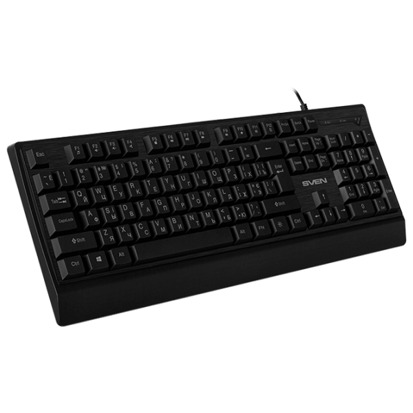 Tastatură Sven KB-C7150EL Black Gaming, Cu fir photo 4