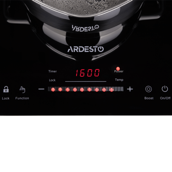 Ardesto ICS-B118 Black Cu inducție, Vitroceramică photo 4