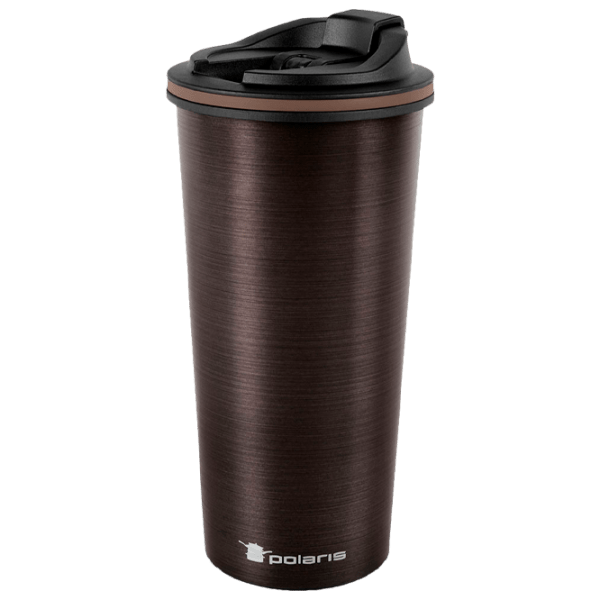 Cană termo Polaris Megapolis 500TM Brown 500 ml photo 1