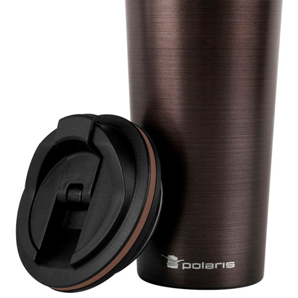 Cană termo Polaris Megapolis 500TM Brown 500 ml photo 5