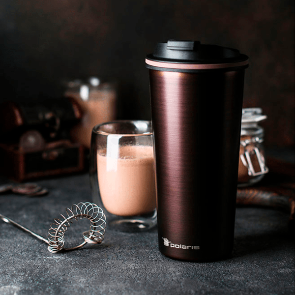 Cană termo Polaris Megapolis 500TM Brown 500 ml photo 7
