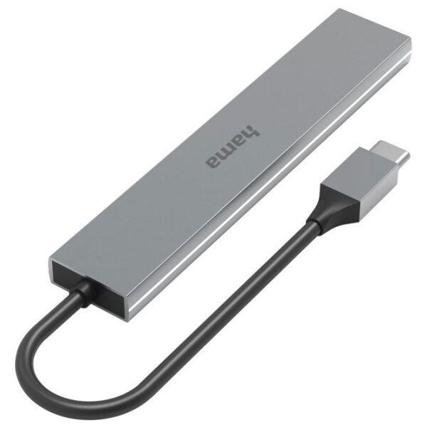 Adaptor Hub Hama 200101 Silver USB Type-C photo 2
