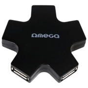 Adaptor Hub Omega OUH24SB Black 