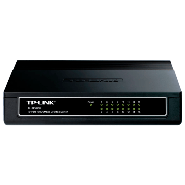 Switch TP-Link TL-SF1016D Black  photo 1