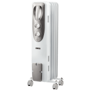 Масляный обогреватель Zanussi ZOH/ ES-05WN Белый 15 м&sup2;, 1000 Вт, 5 секций