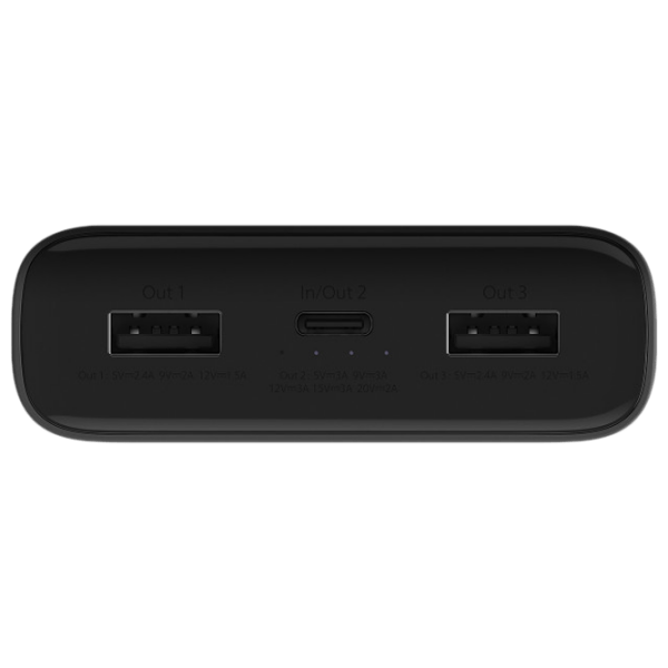 Power Bank 20000 мАч Xiaomi PB200SZM (50 Вт) Черный  photo 4