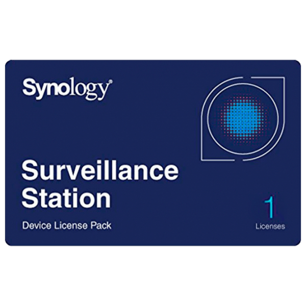Пакет лицензий Synology Surveillance Station x 1 X86/X64 Карточка 1 Устройство, Карточка, Безлимитный photo 1