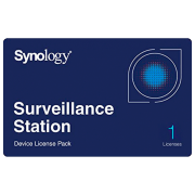 Пакет лицензий Synology Surveillance Station x 1 X86/X64 Карточка 1 Устройство, Карточка, Безлимитный