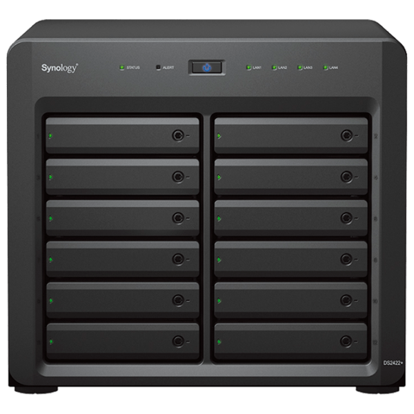 DiscStation Synology DS2422+ Black  photo 1