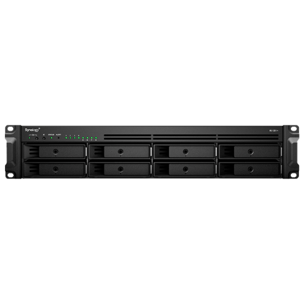 Сетевое хранилище Synology RS1221+ Черный  photo 1