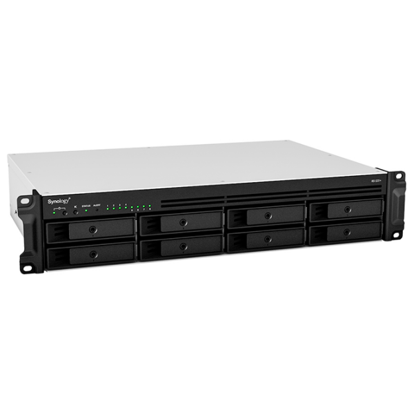 Сетевое хранилище Synology RS1221+ Черный  photo 2