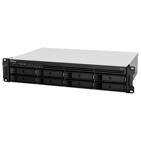 Сетевое хранилище Synology RS1221+ Черный  photo 3