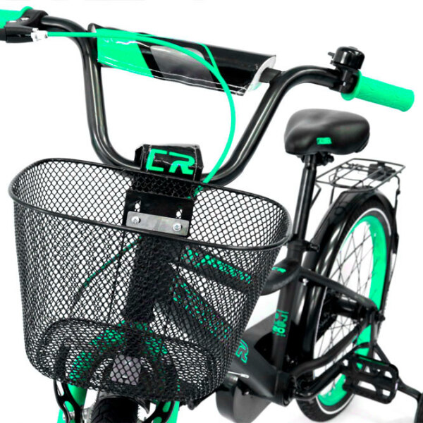Bicicletă Crosser C13 20" Turquoise Black Oțel / Pentru copii photo 4