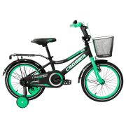 Bicicletă Crosser C13 16" Turquoise Black Oțel / Pentru copii